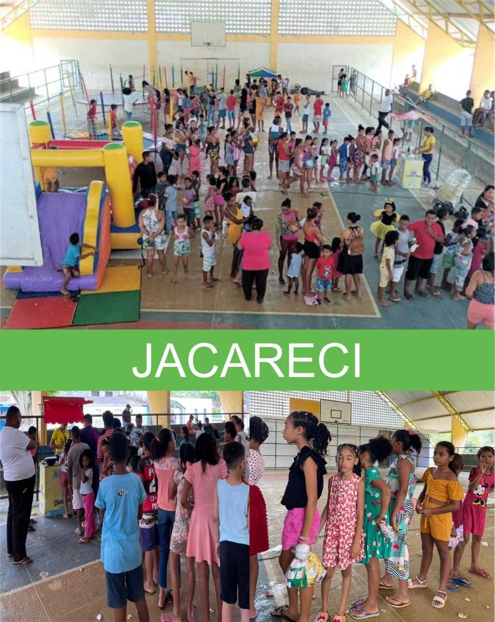 Camacã: Prefeitura leva mais uma vez alegria e diversão   para as crianças da sede e distritos